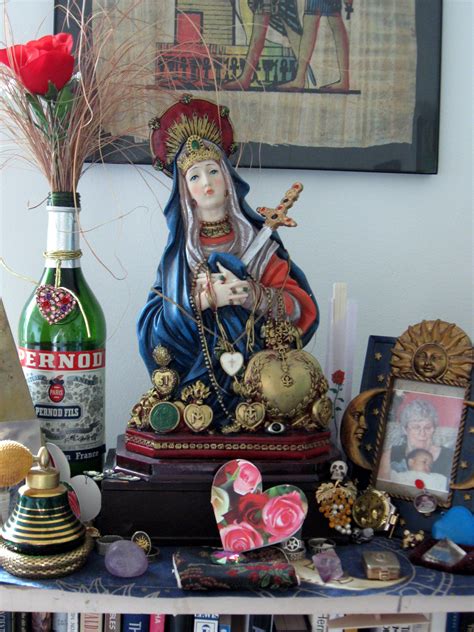 Altar For Erzulie Freda Be Faithful To Her And She Ll Bring You Your Love ♥lgp♥ Sacred