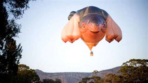 Whale Hot Air Balloon With Boobs Incredible Things