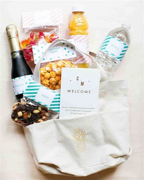 67 Welcome Bags From Real Weddings That Started The Party With A Bang