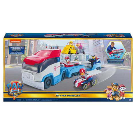 Paw Patrol Movie Transforming City Paw Patroller With Ryder Action