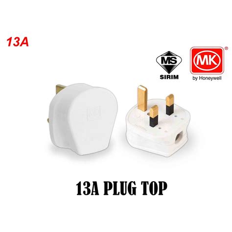 Mk 646 Whi 13a Plug Top 13a Heavy Duty 3 Pin Bakelite Plug Top Shopee