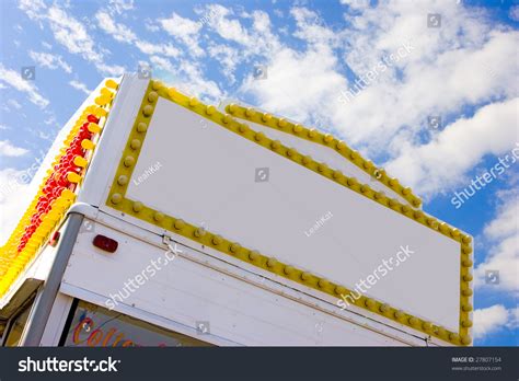 Popcorn Concession Stand At Street Festival Stock Photo 27807154