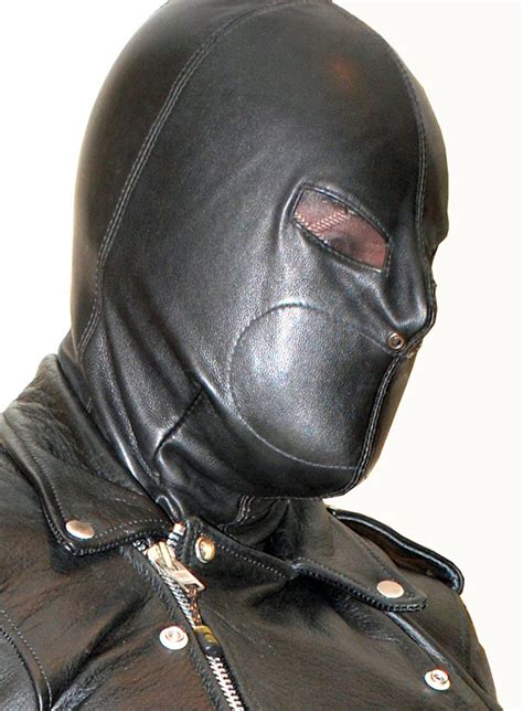 Bdsm Hoods Fetish Masks Leather Bondage 2016