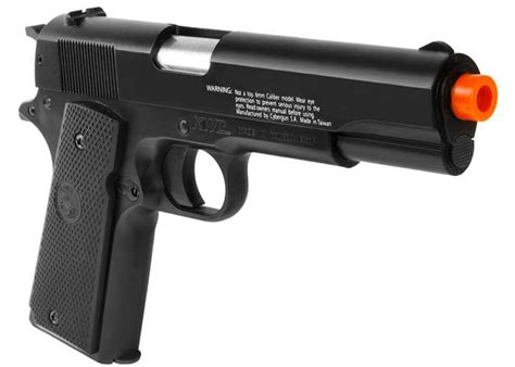 Colt M1911a1 Airsoft Pistol Black Airgun Depot