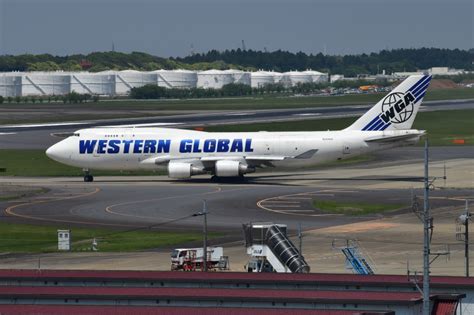 N344kd western global airlines boeing 747f. ウエスタン・グローバル・エアラインズ Boeing 747-400 N344KD 成田国際空港 航空フォト | by ...