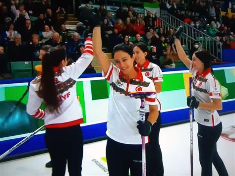 Playing In Their Countrys First Ever Womens World Curling