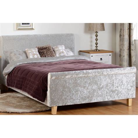 Jeff Double 46 Upholstered Sleigh Bed Upholstered Sleigh Bed Bed