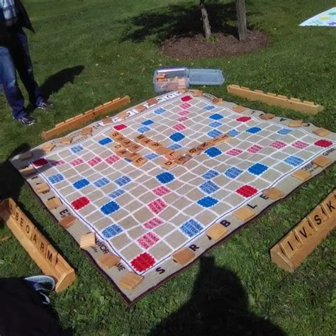 Giant Scrabble Full Set The Giant Game Company Giant Games Outdoor