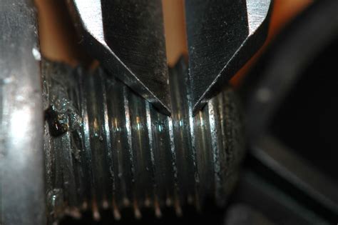 Determine the thread pitch by counting the threads along the shaft. The Wenga Postie Bike Project -> How to use a Time-Sert ...
