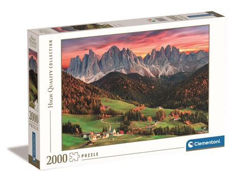 Val Di Funes 2000 Piezas High Quality Collection Clementoni