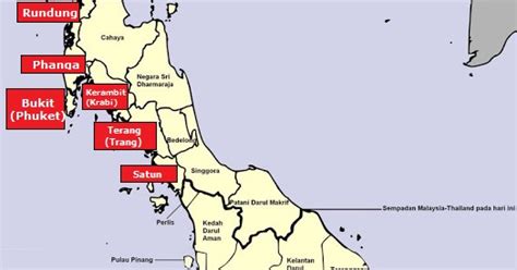 Peta Sempadan Kelantan Thailand