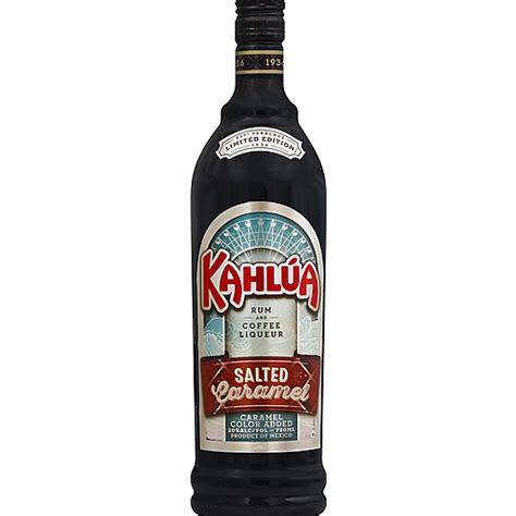 Kahlua Liqueur Rum And Coffee Salted Caramel 750 Ml Buehlers