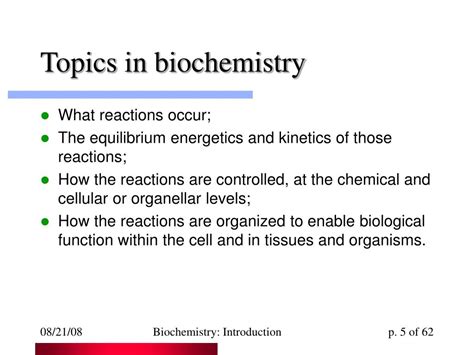 Ppt Introduction To Biochemistry Powerpoint Presentation Free