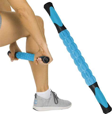 Other Fitness Equipment And Gear Blue Muscle Roller Stick Deep Tissue