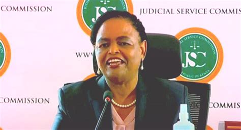 Chief Justice Martha Koome Kenyas First Female Chief Justice