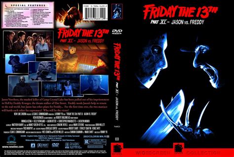 Friday The 13th Part Xi Jason Vs Freddy Movie Dvd Custom Covers