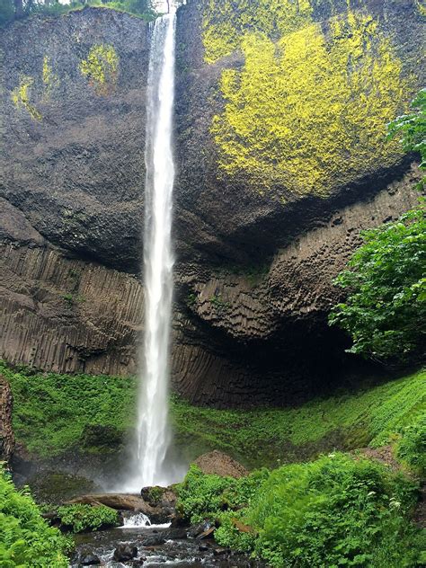 Waterfall Portland Oregon Beautiful Waterfalls Oregon Waterfalls Beautiful Places