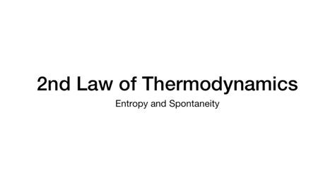 2nd Law Of Thermodynamics Chapter 18 Part 2 Youtube