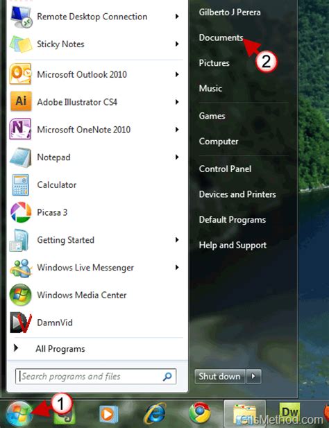 How To Change The Default Library Location In Windows 7