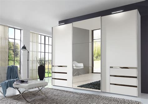 Spiegel und schrank mit gebrauchsspuren. Schwebetürenschrank Kleiderschrank Schrank weiß mit ...