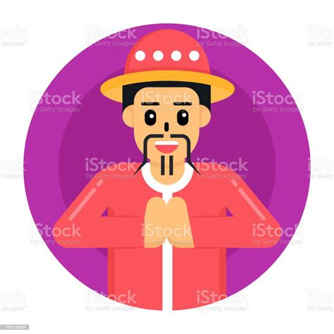 Chinese Male Stock Illustration Download Image Now Adult Avatar