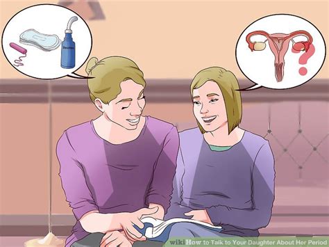 how to talk to your daughter about her period 12 steps