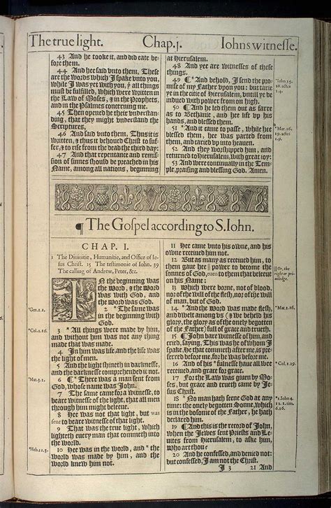 THE GOSPEL ACCORDING TO S. JOHN. (ORIGINAL 1611 KJV)