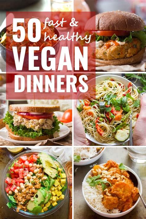 50 Fast & Healthy Vegan Dinner Recipes - Connoisseurus Veg