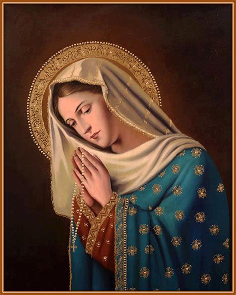 Virgen María La Misericordia De Dios
