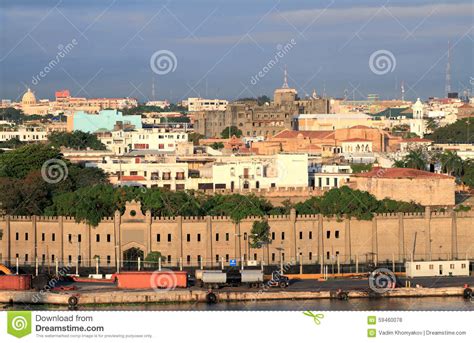 Dominican republic 3 major cities. Fortress Osama And Colonial Quarter. Santo Domingo ...