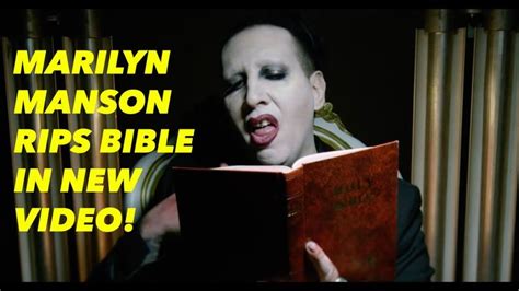 marilyn manson rips bible be heads trump and says worship satan in new marilyn manson