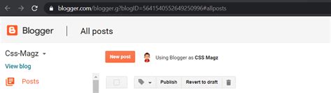 How To Know Your Blogger Blog Id Css Magz