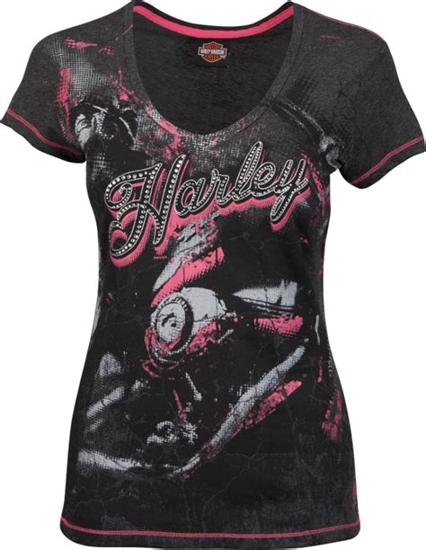 Women S Shirt Harley Gear Harley Shirts Biker Shirts Harley Davidson