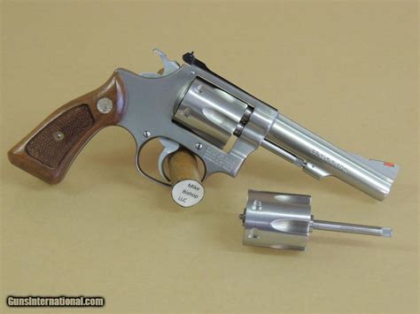 Smith And Wesson Model 651 22 Magnum22lr Dual Cylinder Revolver Inv9119