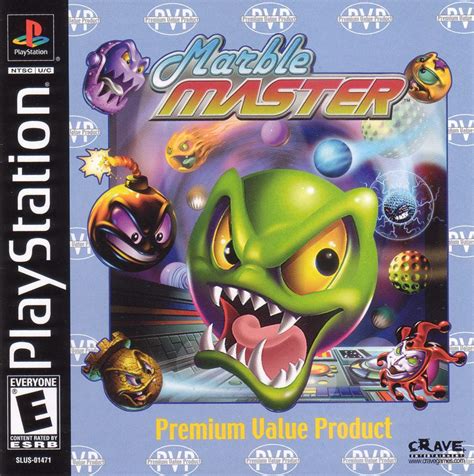 Marble Master 1998 Playstation Box Cover Art Mobygames