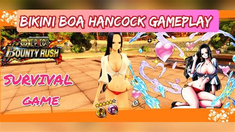 Bikini Boa Hancock Gameplay Survival One Piece Bounty Rush Youtube