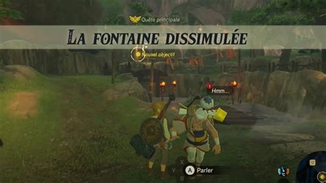 Zelda Breath Of The Wild Mode Expert 19 La Fontaine Dissimulée Youtube