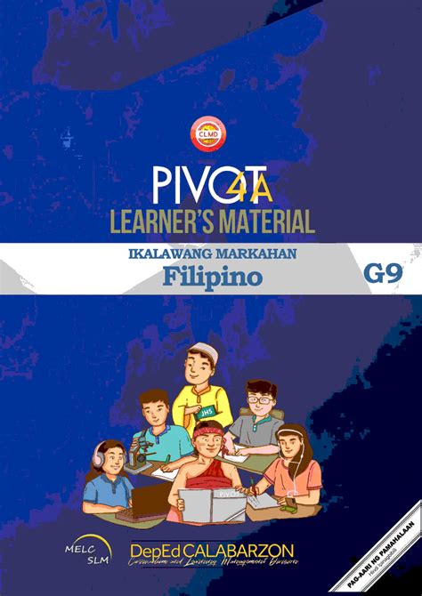 Filipino 9 Modyul Para Sa Ikalawang Markahan Pivot Grade 9 Modules