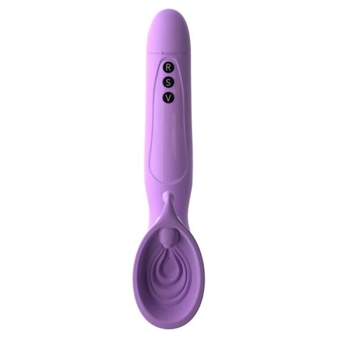Fantasy For Her Vibrating Roto Suck Her Purple Sex Toys Vibrators External Stimulators