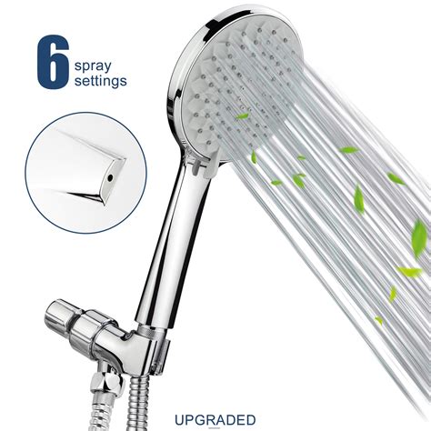 Buy High Pressure Handheld Shower Head With Powerful Shower Spray Against Low Pressure Water