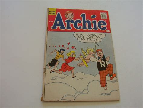 archie comic 111 july 1960 horny betty and veronica want archie bad ebay
