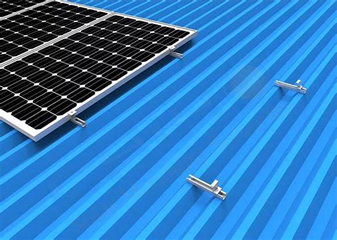 Kit Structura Pentru Montarea De 1 Panou Solar Fotovoltaic Acoperis