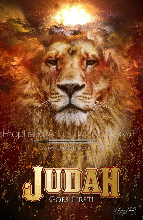 Lion Collection — Prophetic Art Of James Nesbit Judah And The Lion