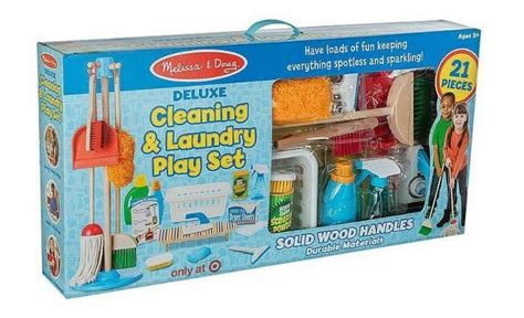 Buy Melissa And Doug Deluxe Cleaning And Laundry Play Set At Mighty Ape