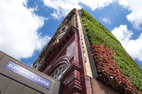 We despatched 15 fire engines and around 100 firefighters to the address. Underground Station Living Wall | Elephant and Castle Tube ...