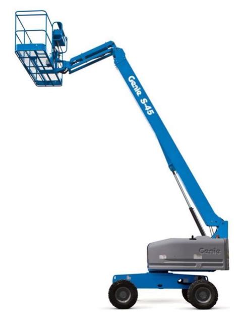 45 Foot Genie S45 Personnel Boom Lift Rentals Campbell Ca Where To