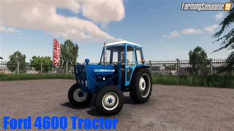 Ford 4600 Tractor V10 For Fs19 By Farmermads