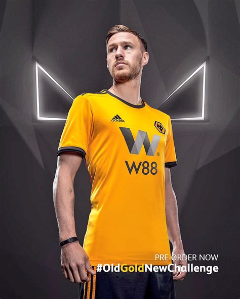 Wolverhampton wanderers 1988 sherpa van trophy shirt. Wolves 2018-19 Adidas Home kit | 18/19 Kits | Football ...