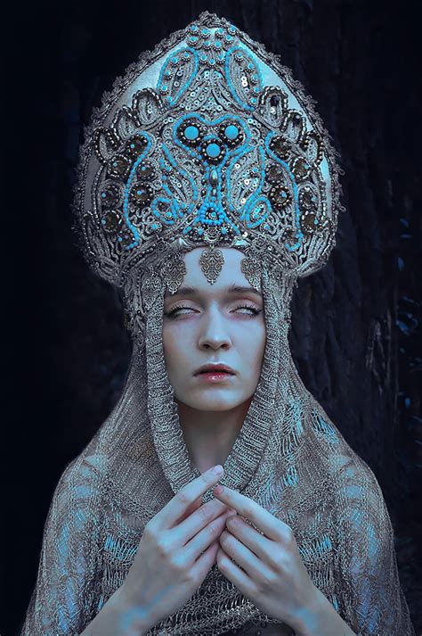Fotos De Mujeres Eslavas Representando La Mitolog A Eslava