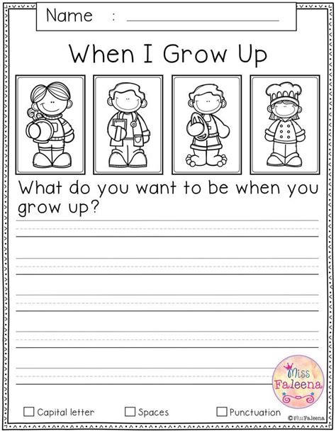 Printable Writing Worksheets For 1st Grade Schematic And